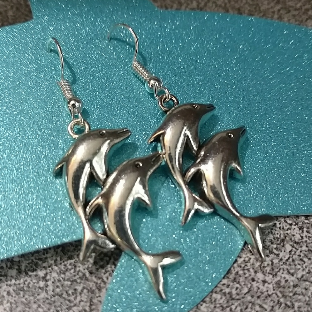 Dolphins stainless earring's